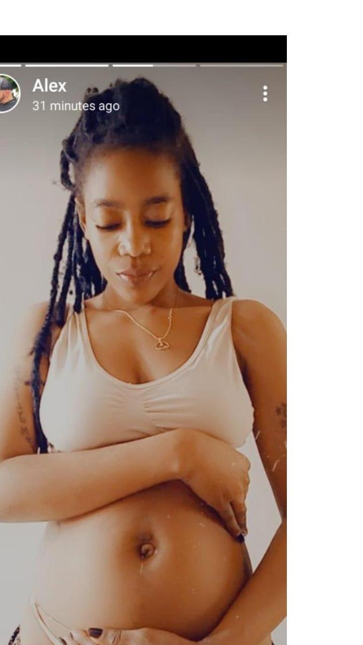 Photo Mayi Nalubega sent claiming she was pregnant